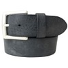 Belt Made of Soft Full-Grain Leather, Used Look, 4 cm,