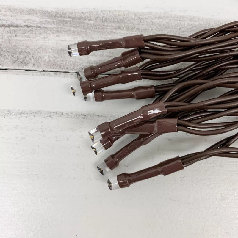 Unbranded 20 Count LED Light String Electric Teeny Rice Clear