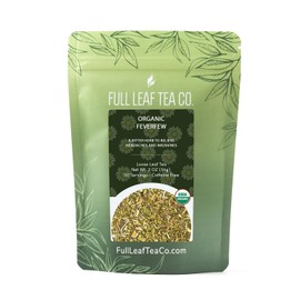Organic Feverfew - 2 oz Bag (Approx. 30 Servings) | Full Leaf Tea Company