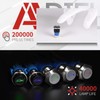 APIELE 19mm 12V Momentary Speaker Horn Push Button Toggle Switch