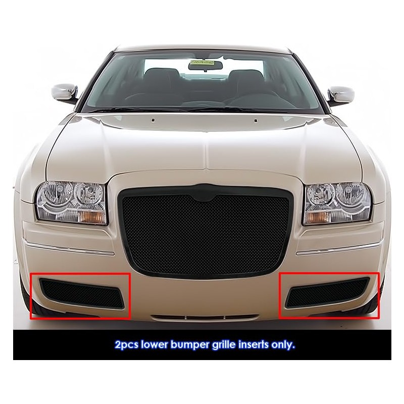 APS Compatible with Chrysler 300 2005-2010 Lower Bumper Stainless Steel