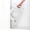 SHIMOYAMA Folding Step Stool 15IN Tall Plastic Foldable Step Stool
