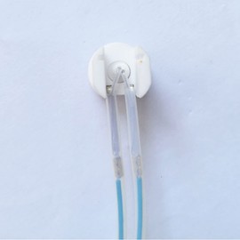 CEIEVER Temperature Sensor Replacement Parts, Temperature Sensor Replacement Parts, Wiring Harness Compatible Sensor, Stainless Steel Sensor Connection Head, Used to Connect the Sensor Needle (White)