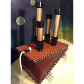 smokytrainwhistles Maroon bellows train whistle choo-choo garden signal