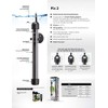 Aquael Heater Fix 2 100 Watt 50-100 L, black