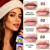 8Pcs Christmas Hand Cream & Lip Balm, Stocking Stuffers, Christmas