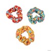 Fun Express Mushroom & Acorn Scrunchies - 12 Piece