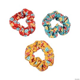 Fun Express Mushroom & Acorn Scrunchies - 12 Piece