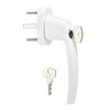 SOTECH Window Handle Lockable (Keyed Alike Keyed) with 45° Grid