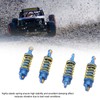 4Pcs RC Car Shock Absorber Aluminum Alloy Stable High Elasticity