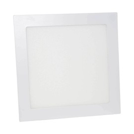 LOWENERGIE 18w LED Square Ceiling Panel Light Recessed Down Lighting, 225mm 9 inch 150w Halogen Equivalent (6000K)