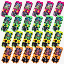 Handheld Water Game- (24 Pieces) Water Ring Games for Kids-Treasure Box Prizes- Birthday Return Gifts-Pinata Goodie Bag Stuffers-Party Favor Packs-School Classroom Reward Prizes Bulk-4.2"