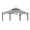 JANCANOPY Gazebo Replacement Cover for Grill Gazebo Model L-GG001PST-F, (Gray)