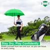 ADEPTNA Large 49” Double Ribbed Golf Umbrella Windproof and Waterproof