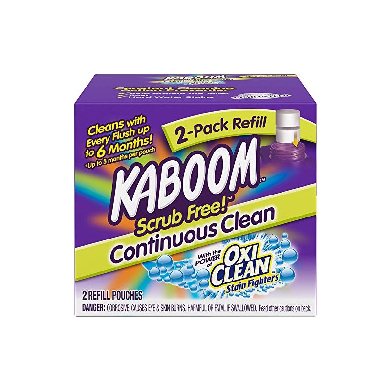 Scrub Free! Continuous Clean Toilet Cleaning Refill 2 Pack (4