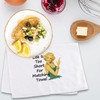 MNIGIU Funny Saying Kitchen Towel Chef Inspired Gift Baking Dish