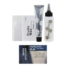Vivid, Deep, Long-Lasting Self Hair Dye Blue Black