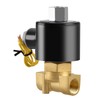 Heschen Brass Electric Solenoid Valve 2W-040-10K PT3/8'' DC12V Direct Actuation