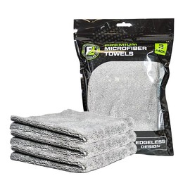 ExoForma Premium Grade Microfiber Towels (3 Pack)
