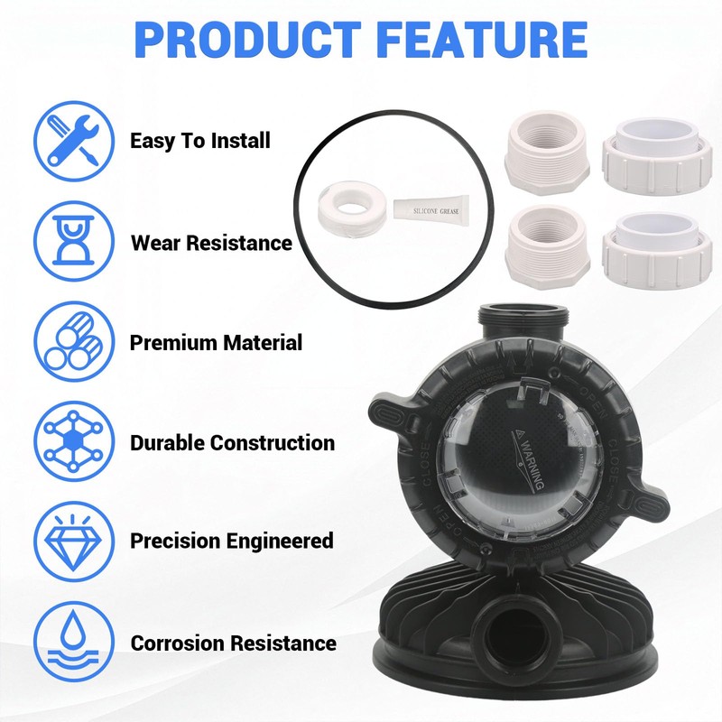 SZQBZMJ Pool Pump Tank Body Assembly Compatible with Pentair Sta-Rite