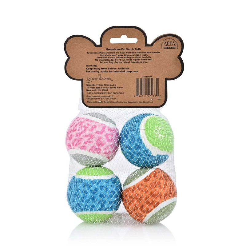 Greenbone Tennis Balls 4Pk, 1 EA