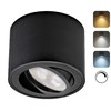 Sweet Led LED Surface-Mounted Spotlight Black Matt Dimmable CCT 5