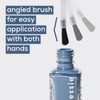 essie expressie quick dry nail polish, vegan, power moves, blue,