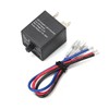 TDR 3-Pin LED Flasher Blink Speed Adjustable Relay For Motorcycle