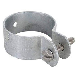 Gah-Alberts 656225 Stanchion Clamp Hot-dip Galvanised Material Thickness 1.5 mm Clamp Diameter 76 mm Width 25 mm