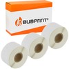 Bubprint Compatible 3 labels as a replacement for Dymo 99018