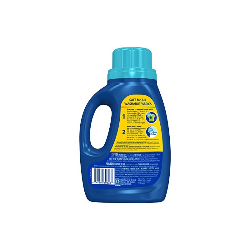 Clorox 2 Laundry Stain Remover and Color Booster, Clean Linen,