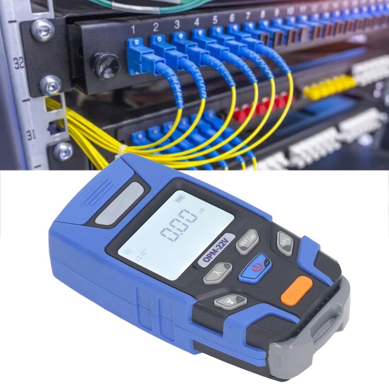 Optical Fiber Power Meter ‑70 To +6dBm Rechargeable Mini Fiber