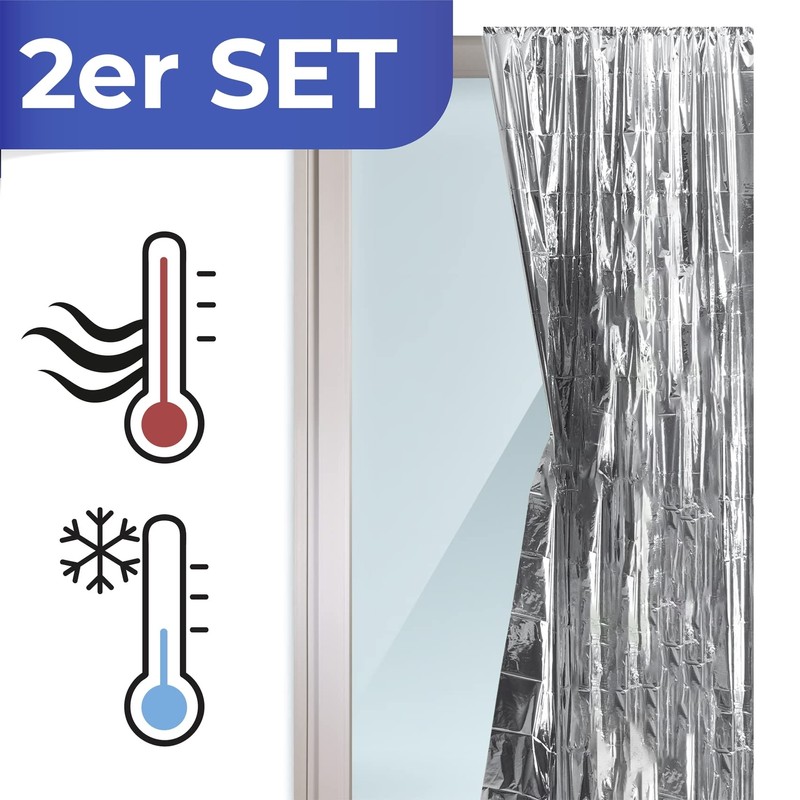 Maximex Insulating Protection Set of 2 for Optimal Indoor Climate,