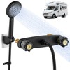 LUOGULIANG 8inch Mobile Home Shower Faucet with Hose and Head
