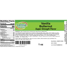 Vanilla Butternut Super Strength Flavor (1 oz, ZIN: 527964) - 2 Pack