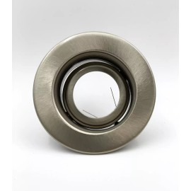 Metro Lighting 6 Pack, 3 Inch Recessed Can Light Trim & Satin Nickel Metal Step Baffle, 33001SN