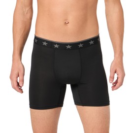 U.S. Army Men's PERFORMANCE BOXER BRIEF Black