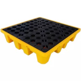 깔판 트레이 안전 오일 팔레트 물질 다이 누출방지 기름 [Q. 12801280175 포크 접근이 가능한] Safety Oil Pallet Tray with Spill Prevention for Material Die [Q. 12801280175 Fork Access Available]