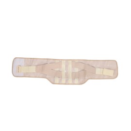 Waist Trainer Skin Color Elastic Breathable Plate Fixation Girdle Waist Trimmer for Sports XXL