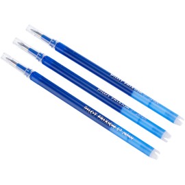 Pilot Refills for Frixion Erasable Rollerball 0.7 mm (Pack of 3) - Blue Retail pack