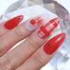 Tobuk handmade nail tip tomato turtle nail - ballerina /
