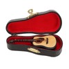 Musical Instrument Lapel Pin Guitar Shaped Miniature Instrument Lapel Brooch
