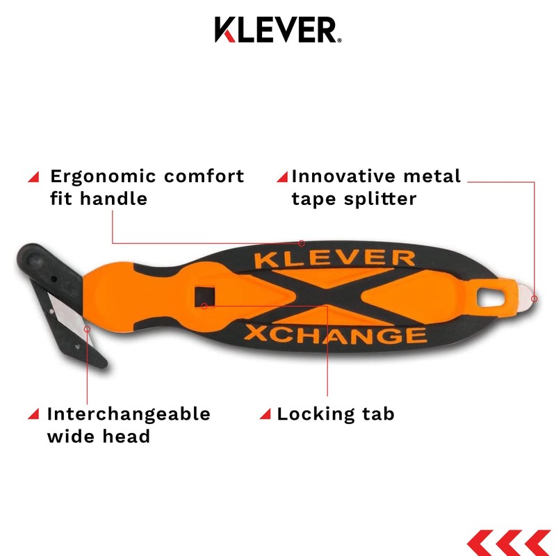 Klever XChange Box Cutter, Klever Kutter Package Opener Wide Cut