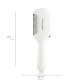 Medisana LC 860 elektrischer Läusekamm, Kamm gegen Kopfläuse und Nissen, Nissenkamm, für Hunde und Katzen geeignet