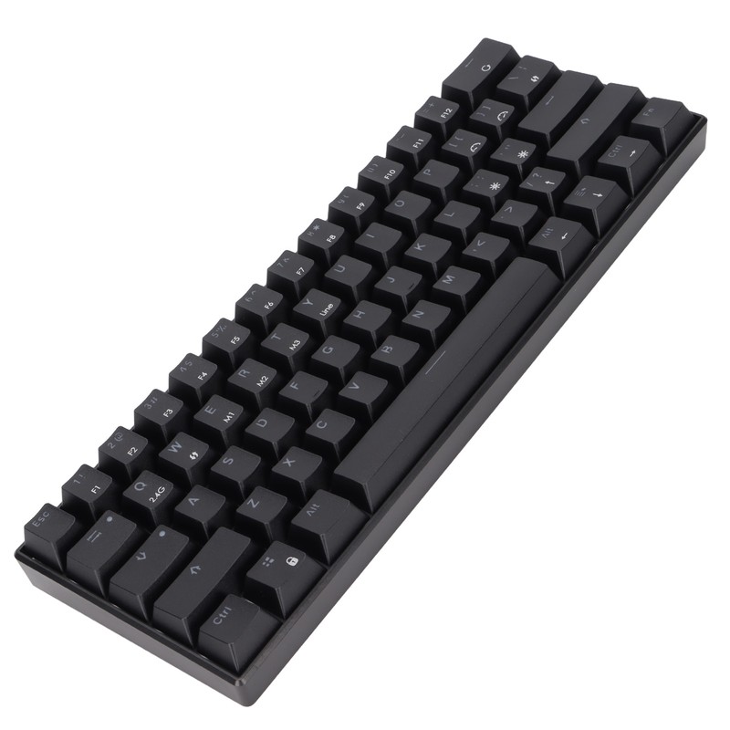 Mechanical Keyboard 61 Keys Three Modes Support Wireless Portable Ergonomic