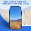 Door Main Mirror, Truck Side Rearview Mirrors - Wide Angle