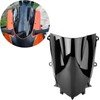 Motorcycle Windshield, PSLER Front Windshield Windscreen for YZF R6 600