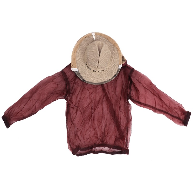 Beekeeping Protective Veil Jacket Clothes with Hat Bee Suit Beekeeper