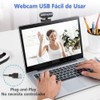 ZZCP Webcam con Microfono para PC,Camara Web para PC HD