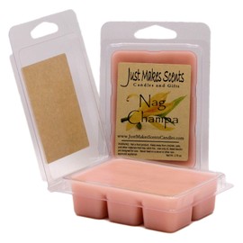 Just Makes Scents 2 Pack - Nag Champa Scented Soy Wax Melts | Fragrance Wax Cubes | Made in The USA